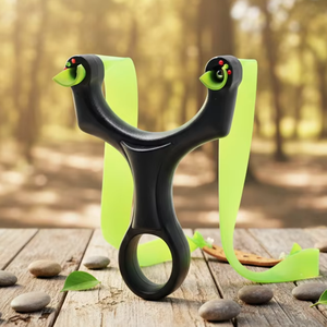 Fionda in Resina Nera di Alta Qualità con Dispositivo di Mira, Accessori Sportivi di Lusso Economici per Caccia all'Aperto - Product Image 1