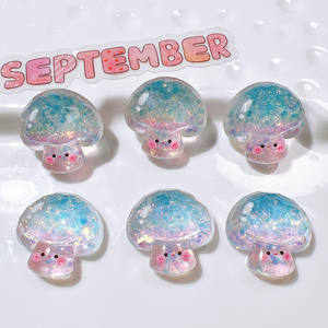 Accessoires en résine accessoires de bricolage en gros boucle de chaussure matériaux faits à la main tasse d'eau crème colle couvre-chef AB colle fruits - Product Image 5