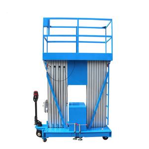 <span class=keywords><strong>Platform</strong></span> Kerja Hidrolik Portabel Mobile Tiang Tunggal 4-12m, Boomlift Teleskopik Tiang Tunggal, Pompa Mesin Gear - Product Image 5