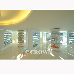 Pharmacy Shop Design Mall Small Drug showcase <strong>Display</strong> for Sale <strong>Led</strong> <strong>Lightings</strong> OEM - Product Image 4