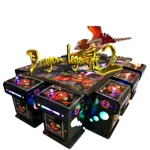 Factory Wholesale Most Popular 8/10 Player Hunting Fish Game Table Machine Dragon Legends 2