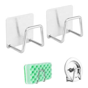 Mensola per lavello in spugna da cucina lavello per pulizia del bagno porta spugna porta ganci spugna - Product Image 2