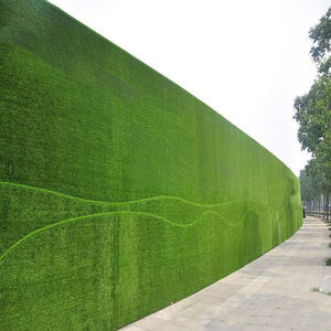 Panneau de gazon artificiel en rouleau de haie léger et durable Barrière en PVC Clôture de construction soudée carrée pour le métal du site - Product Image 5