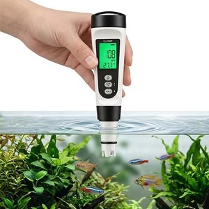 Testeur de qualité de l'eau, chlore, température, 2 en 1, pour aquarium, piscine, spa, analyse de l'eau du robinet - Product Image 1