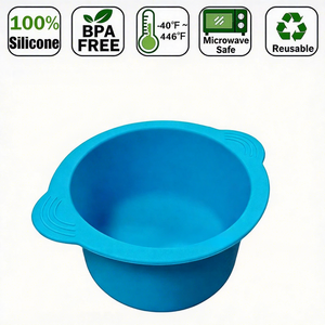 Moules à gâteau ronds antiadhésifs en silicone de qualité alimentaire OEM ODM pour la cuisson de gâteaux et de pains de mie - Product Image 6