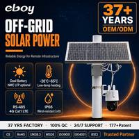 Système d'alimentation solaire pour caméra 4G LTE Cat1, panneau solaire DC12V pour caméra, système d'énergie solaire pour moniteur CCTV