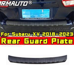 Plaque de protection arrière en résine d'origine pour Subaru XV 2012-2017 2018-2023, protection de marchepied de pare-chocs arrière, protection de coffre arrière - Product Image 2