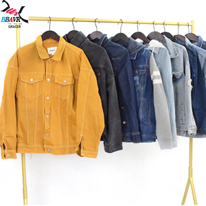 Vestes en jean unisexe d'occasion Gracer A64, assortiment automne toutes tailles, vente en gros, styles variés, expédition aléatoire directe - Product Image 3