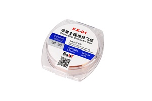 Câble de liaison Kaisi FX-91, câble de liaison pour <span class=keywords><strong>carte</strong></span> mère <span class=keywords><strong>iPhone</strong></span>, réparation d'empreintes digitales, 0,01 mm, 0,02 mm, câble de liaison isolé - Product Image 4