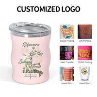 Vaso de Agua Personalizado al por Mayor de Acero Inoxidable de 5oz con Superficie de Plástico, Entrega Rápida, Alta Calidad, para Gimnasio, Oficina, Senderismo y Hogar
