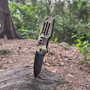 Custom Alumínio Cover Handle Atacado Aço Inoxidável Tactical Pocket Outdoor Caça Camping Survival Folding Knife - Product Image 5