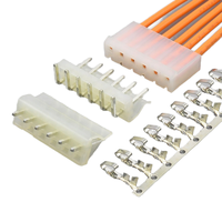 Molex Terminal konektor 2-Pin, untuk Molex 91813-9102 aplikasi elektronik PVC & bahan isolasi nilon