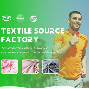 Mô Hình Mới Đôi Vải Dệt Kim T-Shirt Vest Tracksuit Trực Tiếp Sợi Ngang Vải Dệt Kim - Product Image 6