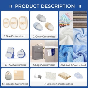 Moustiquaire en maille Portable Ensemble de literie pour bébé personnalisable avec oreiller pliable pour bébé - Product Image 4