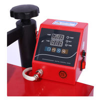 Mesin Press Panas Manual 15-in-1 Printer Flatbed Elektrik untuk Kaos, Mug, Topi, Piring 110V 220V