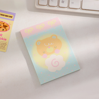 Impression de carnets de notes de haute qualité OEM, notes adhésives créatives, blocs-notes Kawaii, ensemble de blocs-notes