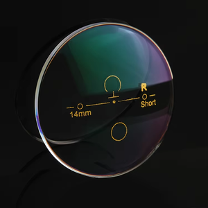 Lenti Ottiche Personalizzate 1.56 Progressive Fotocromatiche Grigie HMC con Filtro Luce Blu, Ordini all'Ingrosso con Lenti su Prescrizione UV400 - Product Image 2