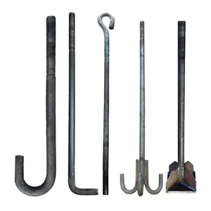 Mild Steel Foundation Embedded Bolts Carbon Steel Weld Type Bolts Claw-type/Plate Ground Bolts With Quality Assurance