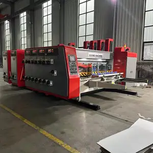 Soome Carton Box Making Machine Automatic Corrugated Cardboard Carton Box Flexo Die Cutter / Printing Machine / Carton Slotter