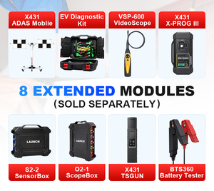 X431 PAD VII Programmeur OBD Ordinateur de diagnostic Altar Scan Tool 431 Machine de lecture de codes automobile pour toutes les voitures - Product Image 4