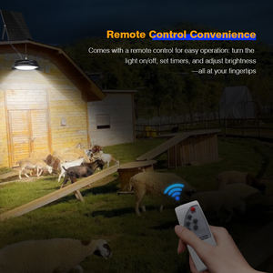 छत और शेड के लिए परिदृश्य के लिए सौर ऊर्जा के साथ सौर नेतृत्व की छत और पेंडेंट लाइट इनडोर और आउटडोर शेड प्रकाश - Product Image 3