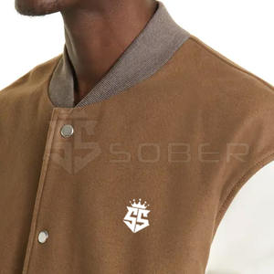 Vestes d'hiver pour hommes 2024 de haute qualité, à capuche et col montant, en coton/laine, style urbain, séchage rapide, respirantes, logo personnalisé, prix bas - Product Image 6