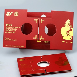 Sobres para Tarjetas de Invitación con Acabado Dorado, Tarjetas de Felicitación Acrílicas, Invitaciones de Boda para Fundas de Tarjetas, Fundas para Monedas Conmemorativas - Product Image 1