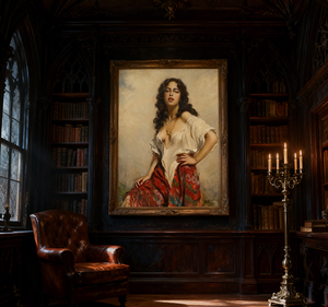 Pintura Moderna Personalizada de Mujer Desnuda, Cuadro Decorativo para Sala de Estar, Arte Mural y Decoración - Product Image 5
