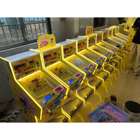 Machine de flipper à monnayeur personnalisée pour enfants avec levier, distributeur de tickets de récompense et mécanisme à monnayeur