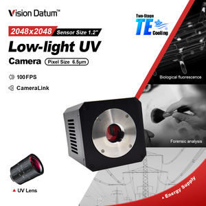 200-1000nm Ultravioleta 4.1MP 100fps GSENSE Persiana enrollable analógica Cámara UV de poca luz para eliminación y reciclaje - Product Image 1