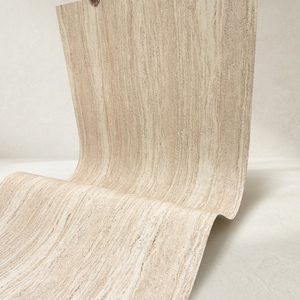 Panneau mural extérieur imperméable <span class=keywords><strong>effet</strong></span> pierre 3D, fin et léger, flexible, impression 3D MCM, design travertin <span class=keywords><strong>bois</strong></span> pour fond - Product Image 1