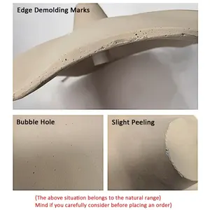 Wabi Sabi Designer LED Pendel leuchten 2M Nordic Micro Cement Window Studio Dekoratives Drop light für Apartment Bedhead Restaurant - Product Image 6