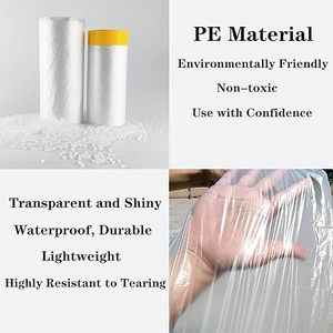 30Cm Rộng Pe Mờ Căng Trang Trí Phim Chống Ẩm Mềm Nhựa Pre-Băng Hộ Gia Đình Cuộn Cho Mặt Nạ Và Gói - Product Image 6
