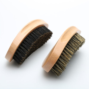Spazzola per <span class=keywords><strong>Barba</strong></span> in Pelo di Cinghiale con Manico in Legno e Logo Personalizzato Yaqi per Uomo - Product Image 4