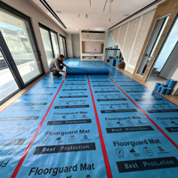 Tapis de protection pour sols domestiques, anti-poussière, anti-peinture, pour chantier