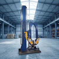 Machine de ponçage et de polissage de soudures Jotun, moteur en acier inoxydable, contrôle PLC/CNC pour l'ébavurage et la finition des soudures longitudinales