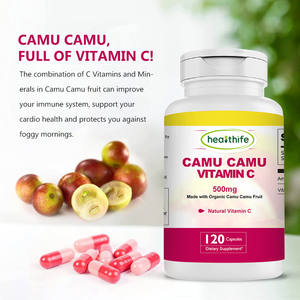 Suplemen Healththife OEM Bubuk Buah Camu Camu 500Mg <span class=keywords><strong>1000Mg</strong></span> Kapsul <span class=keywords><strong>Vitamin</strong></span> <span class=keywords><strong>C</strong></span> - Product Image 3