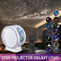 Nouvelle lampe de projection HD ciel étoilé, lampe d'ambiance pour chambre à coucher, veilleuse créative avec télécommande