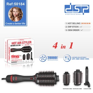 หวีจัดแต่งทรงผม DSP Ms Pro 4 in 1 พร้อมอุปกรณ์เสริม ร้อนเร็ว สำหรับใช้ในบ้าน - Product Image 2