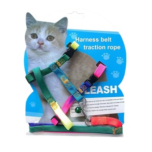 <strong>Cat</strong> Leash Spot Wholesale Colorful <strong>Cat</strong> Chest Back <strong>rainbow</strong> I-type Chest Back Anti-break <strong>Cat</strong> Leash - Product Image 6