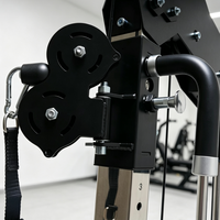 Nouvelle conception, équipement de musculation multifonctionnel de haute qualité pour la maison, machine Smith pour la musculation des triceps et du dos