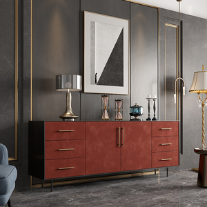 Armoire de salle à manger de style <span class=keywords><strong>italien</strong></span> rétro en acier au carbone armoire de restaurant de style moderne armoire à <span class=keywords><strong>vin</strong></span> mobilier d'usine - Product Image 4