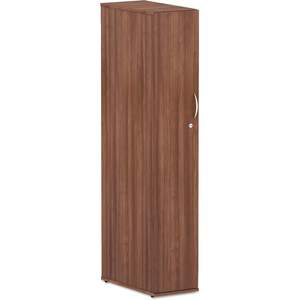 Armario Moderno de Madera de Nogal Serie Alera Valencia, 11.88w X 22.78d X 65h, Muebles para Dormitorio, Taller, Apartamento, MDF Plegable - Product Image 4