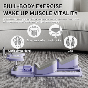 New Design Home Fitness Board Core Strength Trainer Waist <strong>Back</strong> <strong>Stretching</strong> Exercise Equipment Crawling <strong>Machine</strong> With Counter - Product Image 3