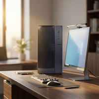 Sharerdp OEM ODM Intel Core I3 14.ª Generación 14100 DDR4 4K Hardware y Software para Juegos, Mini PC de Escritorio, Carcasa de Computadora para Juegos y Oficina