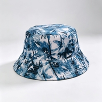 Chapeau de pêcheur personnalisé tie-dye à large bord avec image, pour le sport, la plage, la protection solaire en extérieur, les loisirs, le tourisme et la pêche, personnalisable