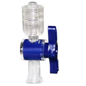 Válvula de Control de Flujo Bidireccional, Grifo Giratorio de Plástico Médico de Dos Vías - Product Image 3