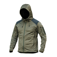 KLXY Veste Tactique Chasse Camping Randonnée Doudounes pour Hommes Parkas Vestes Hommes