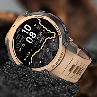 Montre connectée pour homme avec carte hors ligne, étanche IP69K, GPS, GLONASS, BDS, Galileo, NAVIC, QZSS