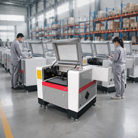 Machine de gravure laser CO2 SUKE 6040 - Système CNC à haute rigidité refroidi par eau avec contrôle Ruida